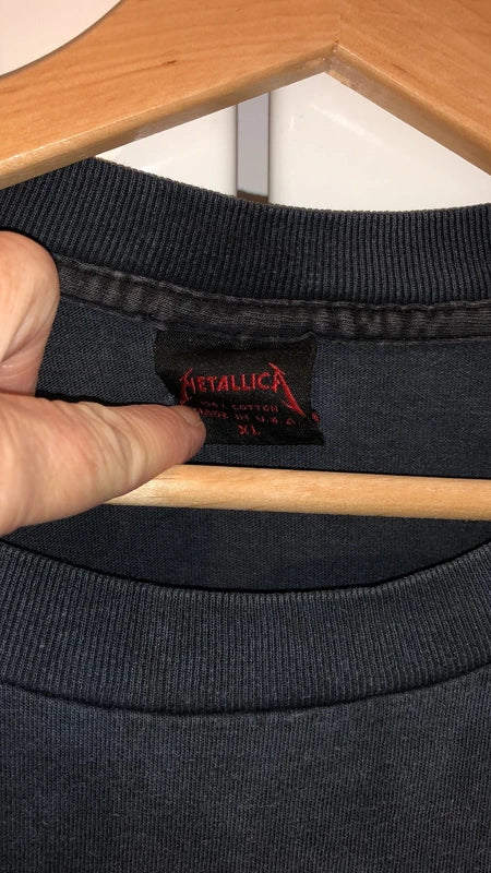 Metallica 1992 tour T-shirt XL