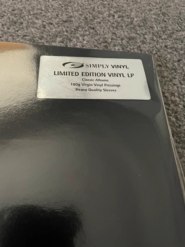 Metallica vinyl, black album simply limited edition