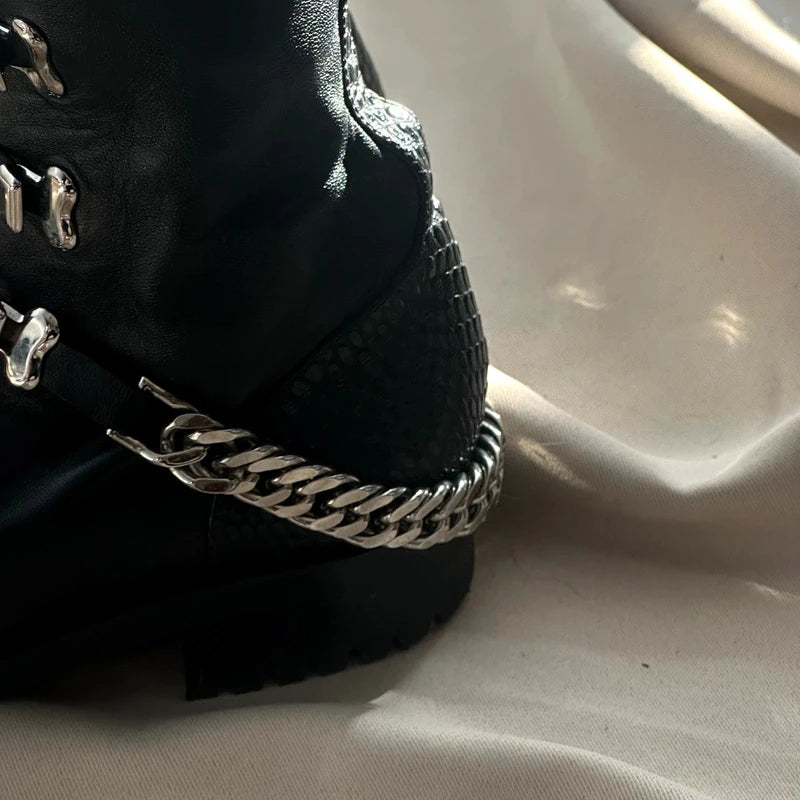 Christian Louboutin Horse Guarda Flat Calf Boot