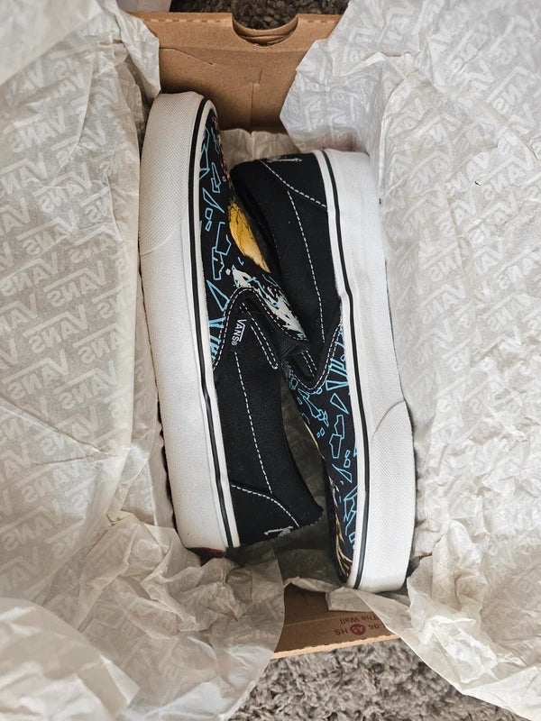 Metallica 30th Anniversary slip on vans